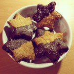 Coconut and Chocolate Christmas Cookies