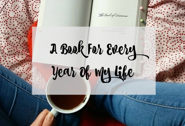 A book for every year of my life