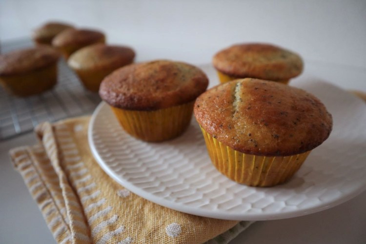 lemon and poppy seed muffins 1