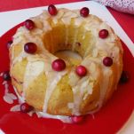Cranberry Orange Almond Bundt Cake