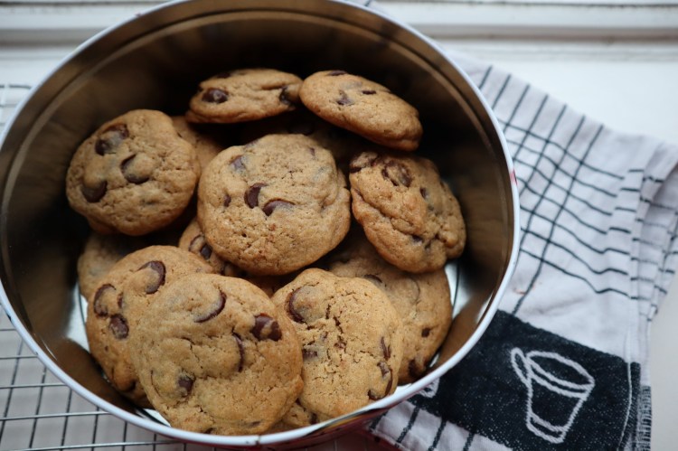 spiced chocolate chip cookies 3