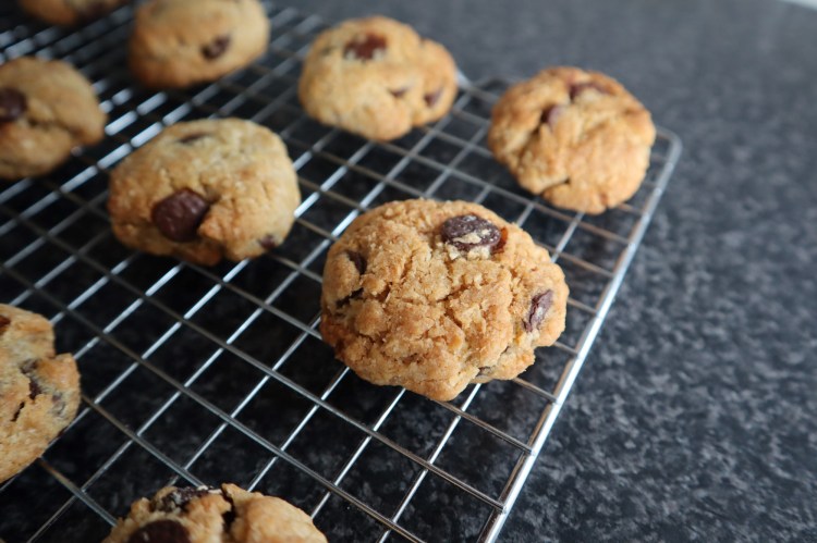 coconut chocolate chip cookies 2