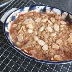 rhubarb crumble