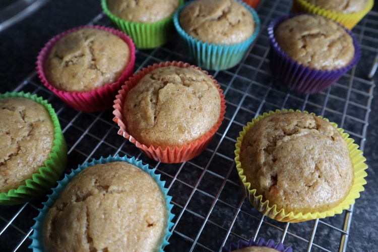 banana cupcakes 1